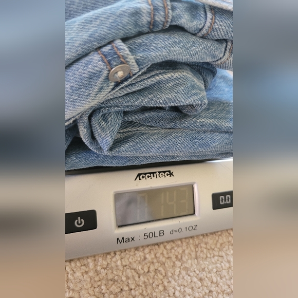 Aeropostale women's size 000 distressed mom jeans light blue Preowned waist 26" - Picture 10 of 10